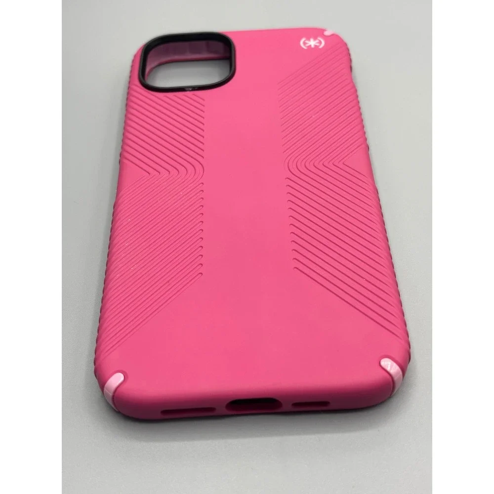 Speck Presidio2 Grip iPhone 13 Pro Max Case Pink Protective No-Slip Cover